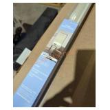 Fabric roller shade 55" w x 72" l