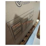 Studio design 60 W white vanity