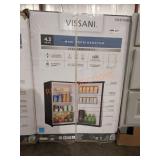 Vissani Stainless Steel Mini Refrigerator