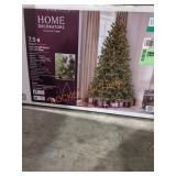7.5ft Elegant Twinkling Grand Fir LED Pre-Lit