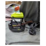Ryobi 40v 4 ah battery and charger