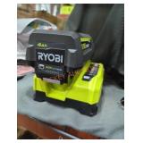Ryobi 40v 4 ah battery and charger