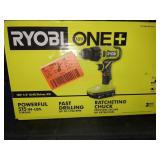 Ryobi 18v 1/2" Drill/Driver Kit