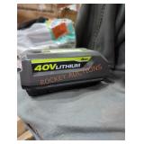 Ryobi 40v 4 ah battery