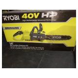 Ryobi 40v 14" Chainsaw Kit