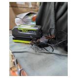 Ryobi 40v 4 ah battery and charger