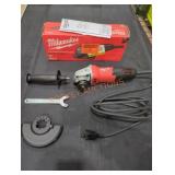 Milwaukee Corded 4-1/2" Small Angle Grinder