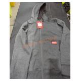 Milwaukee Full Zip Hoodie, L Gray