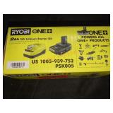 Ryobi 18v 2Ah Starter Kit