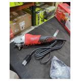 Milwaukee 4-1/2" small angle grinder corded