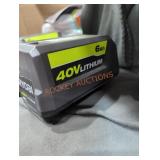 Ryobi 40v 6 ah battery