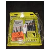 Ryobi Black Oxide Drill Bit Set