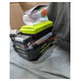 Ryobi 40v 4 ah battery and charger
