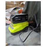 Ryobi 18v 4 ah battery and charger