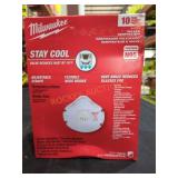 Milwaukee N95 Valved Respirator 10pack