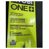 Ryobi 18v telescoping power scrubber