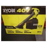 Ryobi 40v Leaf Vacuum, Tool Only