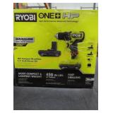 Ryobi 18V Compact 1/2" Drill/Driver Kit