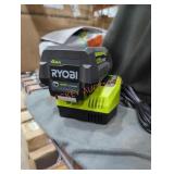 Ryobi 40v 4 ah battery and charger