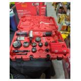 Milwaukee M18 6t knockout tool 1/2"-2" kit