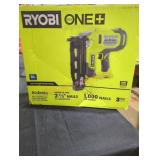 Ryobi 18v straight finish nailer