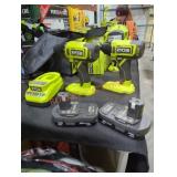 Ryobi 18v 2 tool combo kit