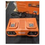 Ridgid 18v Dual Port Simultaneous Charger
