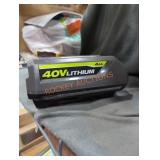 Ryobi 40v 4 ah battery
