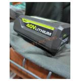 Ryobi 40v 4 ah battery
