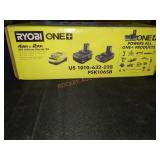 Ryobi 18v 4Ah & 2Ah Lithium Starter Kit