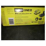 Ryobi 18v Lithium Starter Kit