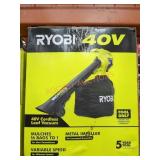 Ryobi 40V lead Vacuum