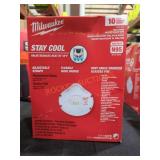 Milwaukee N95 Valved Respirator 10pack