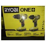 Ryobi 18v 2 Tool Combo Kit