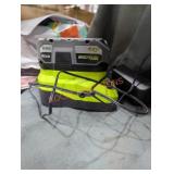 Ryobi 18v 4 ah battery and charger