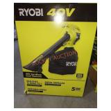 Ryobi 40v Leaf Vacuum, Tool Only