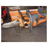 Ridgid 18v 12" Chainsaw, Tool Only