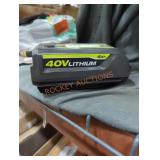 Ryobi 40v 4 ah battery