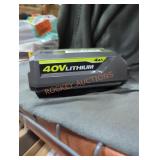 Ryobi 40v 4 ah battery