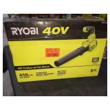 Ryobi 40v Jet Fan Blower, Tool Only