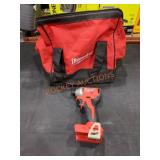 Milwaukee M18 1/4" Impact Wrench +Bag