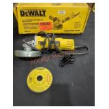 DeWalt Corded 4-1/2" Small Angle Grinder