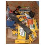Box Lot Various Opened/ Unopened Boxes of Nails