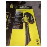 Ryobi 40v Jet Fan Blower / Vac Kit