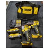 DeWalt 20v MAX 2-Tool Combo Kit
