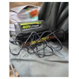 Ryobi 40v 4 ah battery and charger