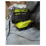 Ryobi 40v 6 ah battery and charger