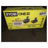 Ryobi 18v 4Ah & 2Ah Starter Kit