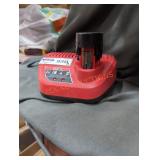 Milwaukee M12 1.5 ah battery and charger