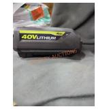 Ryobi 40v 4 ah battery